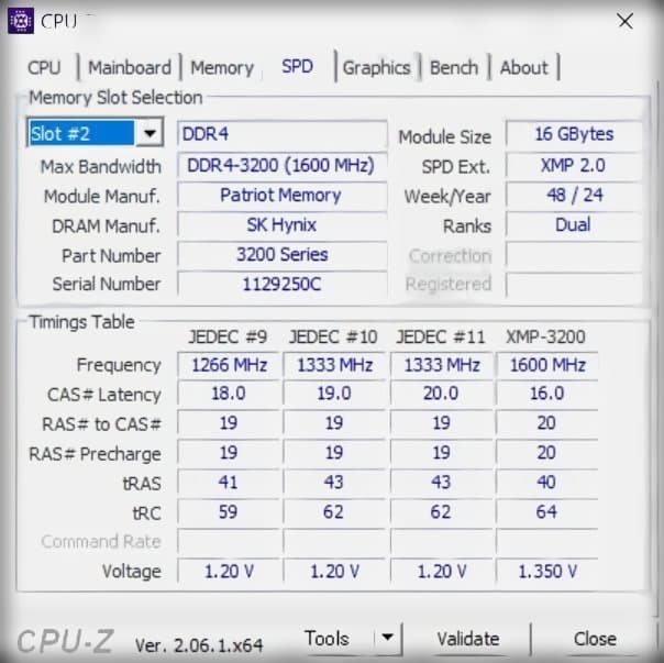 メモリー Patriot Viper Steel DDR4 3200MHz 64GB