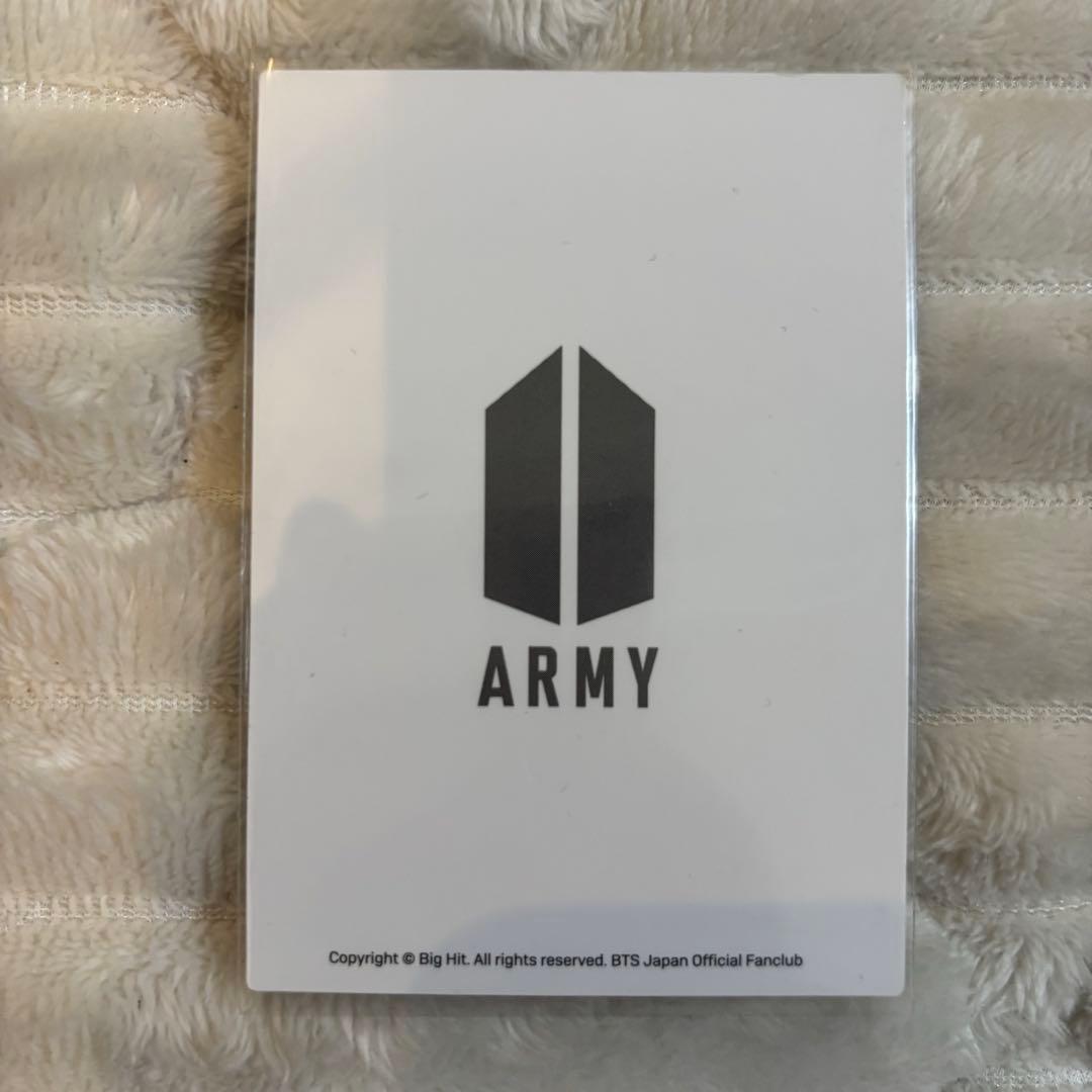 BTS FC LIVE会場継続特典 ジントレカ