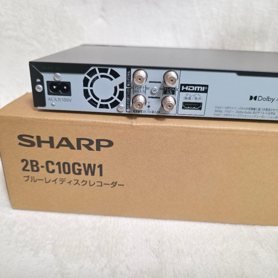 321】2025年】SHARP ブルーレイディスクレコーダー 2B-C10GW1