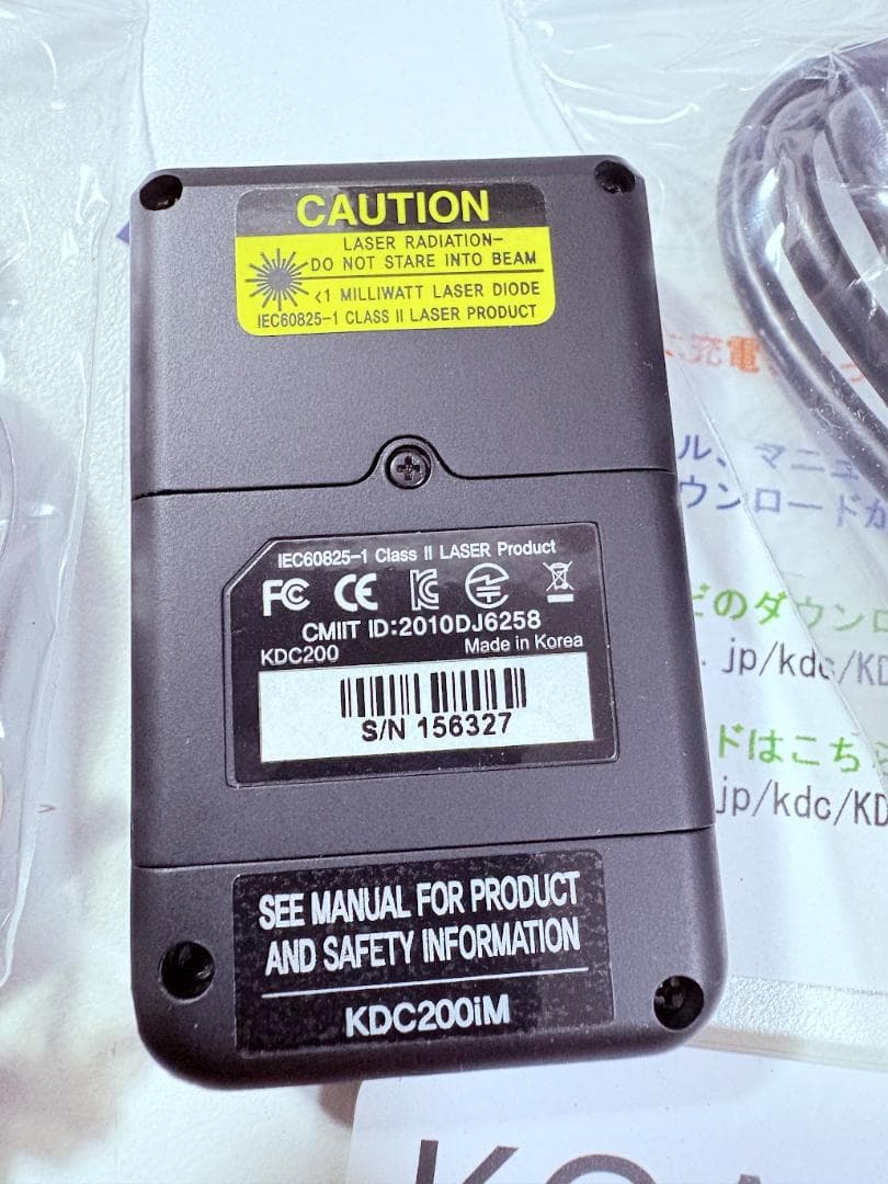 【新品】KOAMTAC KDC 200im せどり レーザー バーコードリーダー