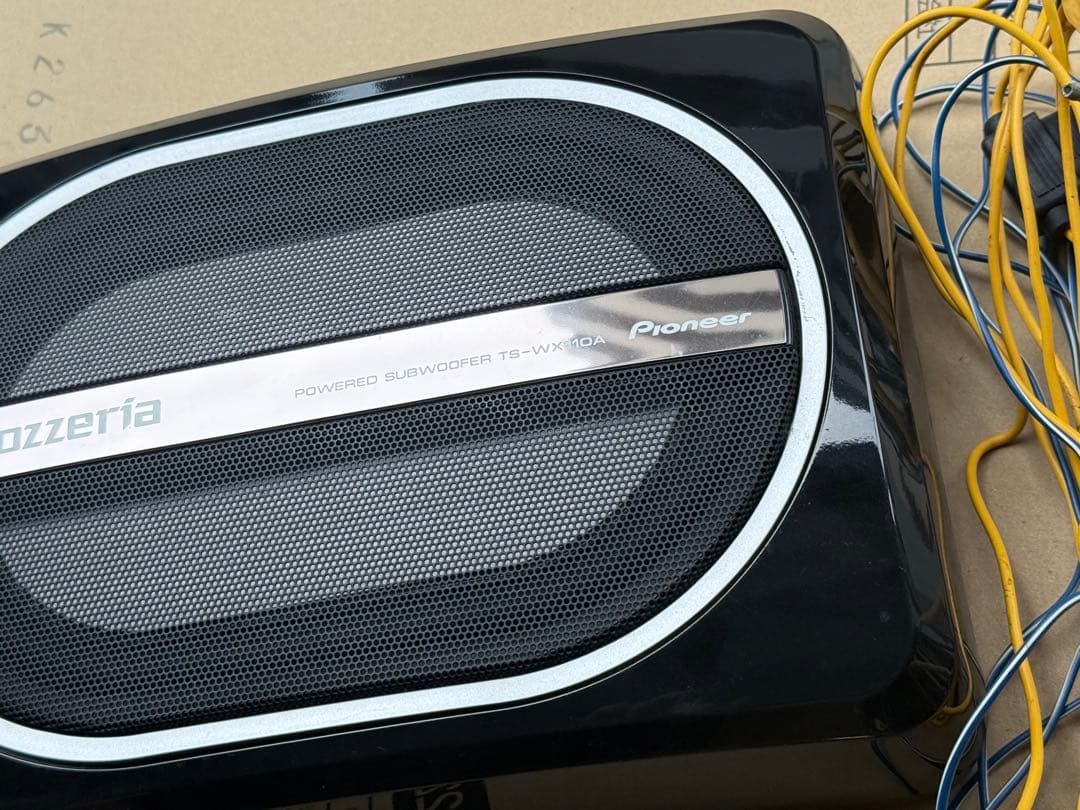 carrozzeria TS-WX110A パワードサブウーファー　美品