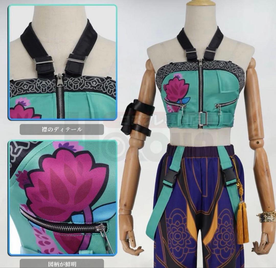 ち*。様 kpopガールズ！デーモンハンターズ【ゾーイ】コスプレフルセット