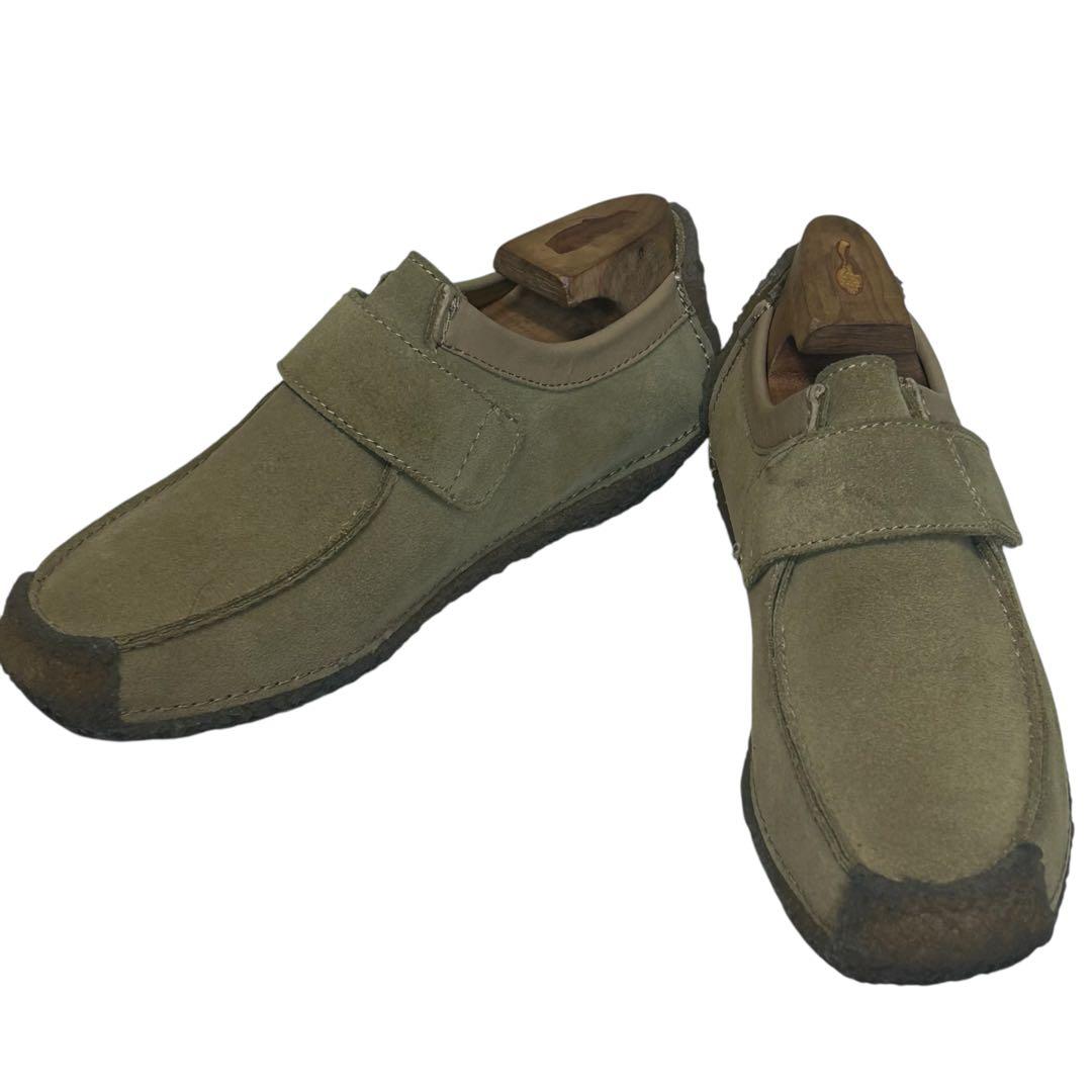 naniyo クラークス ナタリーベルクロスエード サンドベージュ