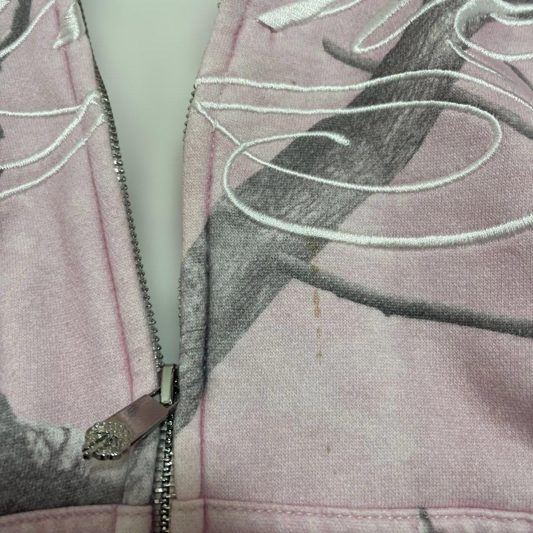 named collective ジップパーカー　ピンク　ファー　迷彩