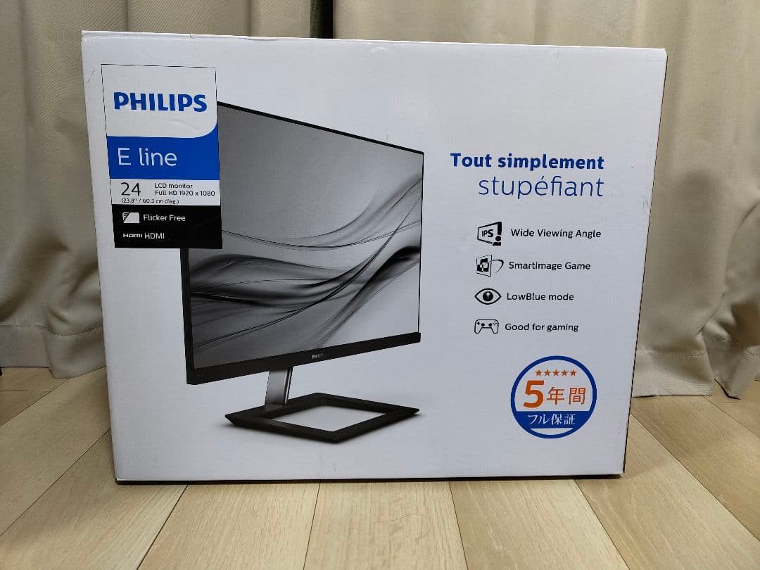 Philips ディスプレイモニター本体 24インチ　24E1D/11