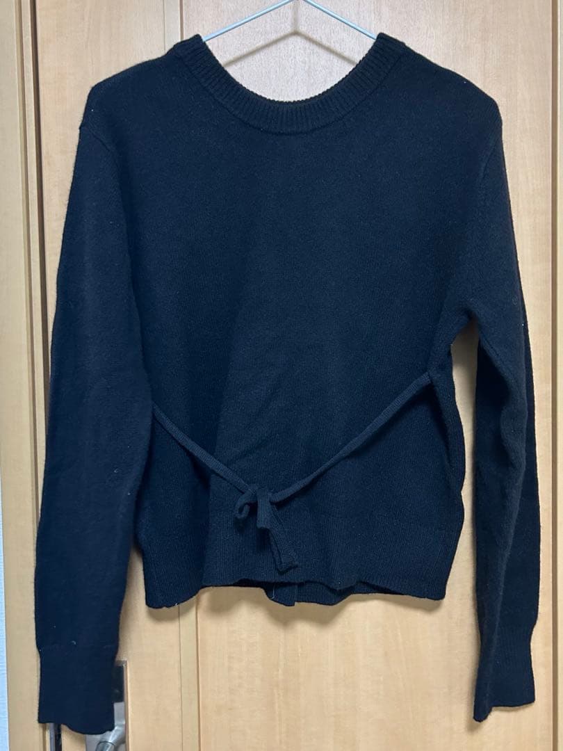 CLANE W FACE CENTER SLIT KNIT TOPS 広瀬すず