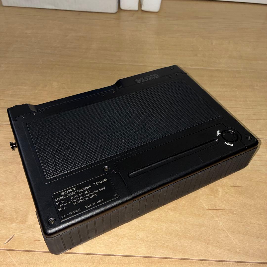 超美品 SONY ソニー TC-D5M 動作品デンスケ説明書 ストラップ 元箱