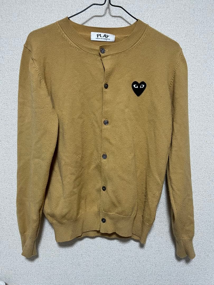 COMME des GARCONS ベージュカーディガン