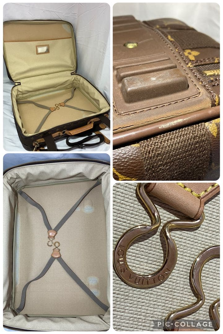 Y921 Louis Vuitton モノグラム サテライト53 トラベルバック