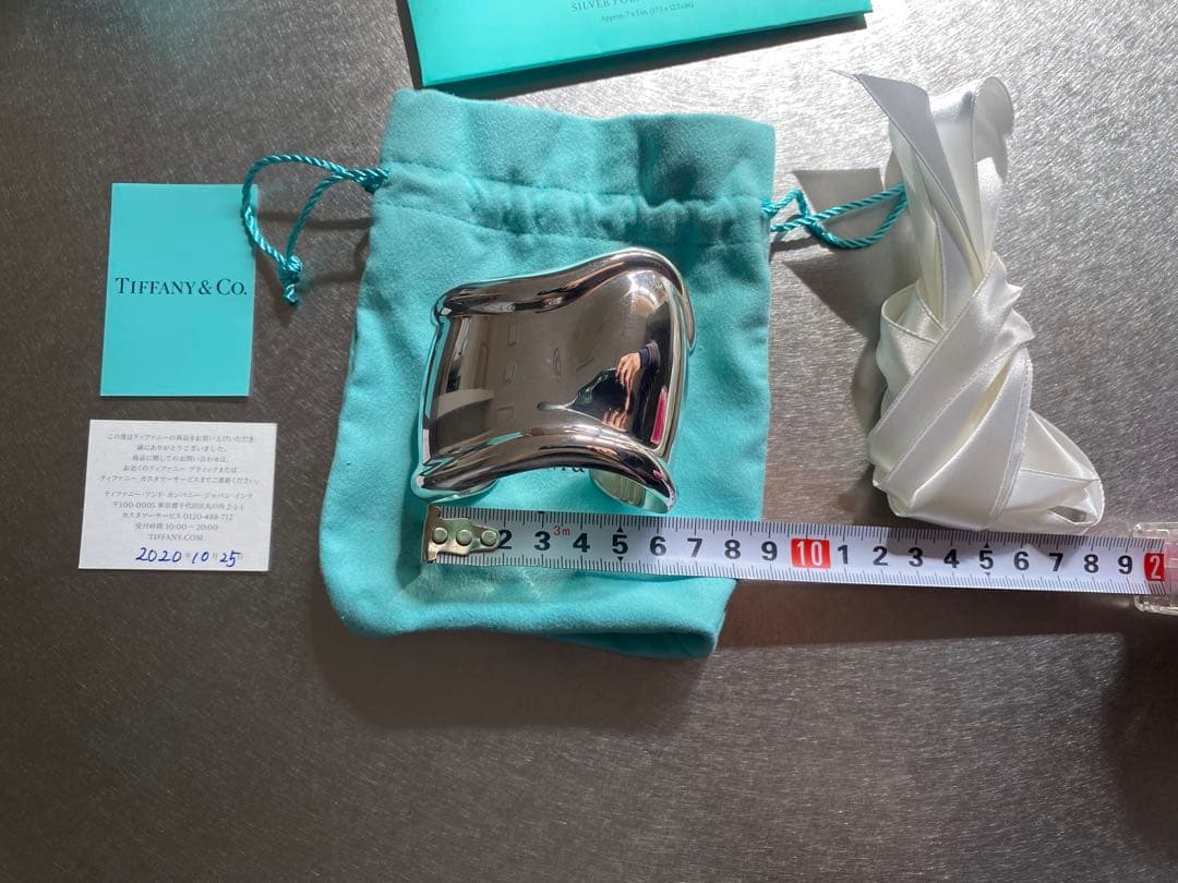 Tiffany & Co. シルバー ボーンカフ　エルサペレッティ