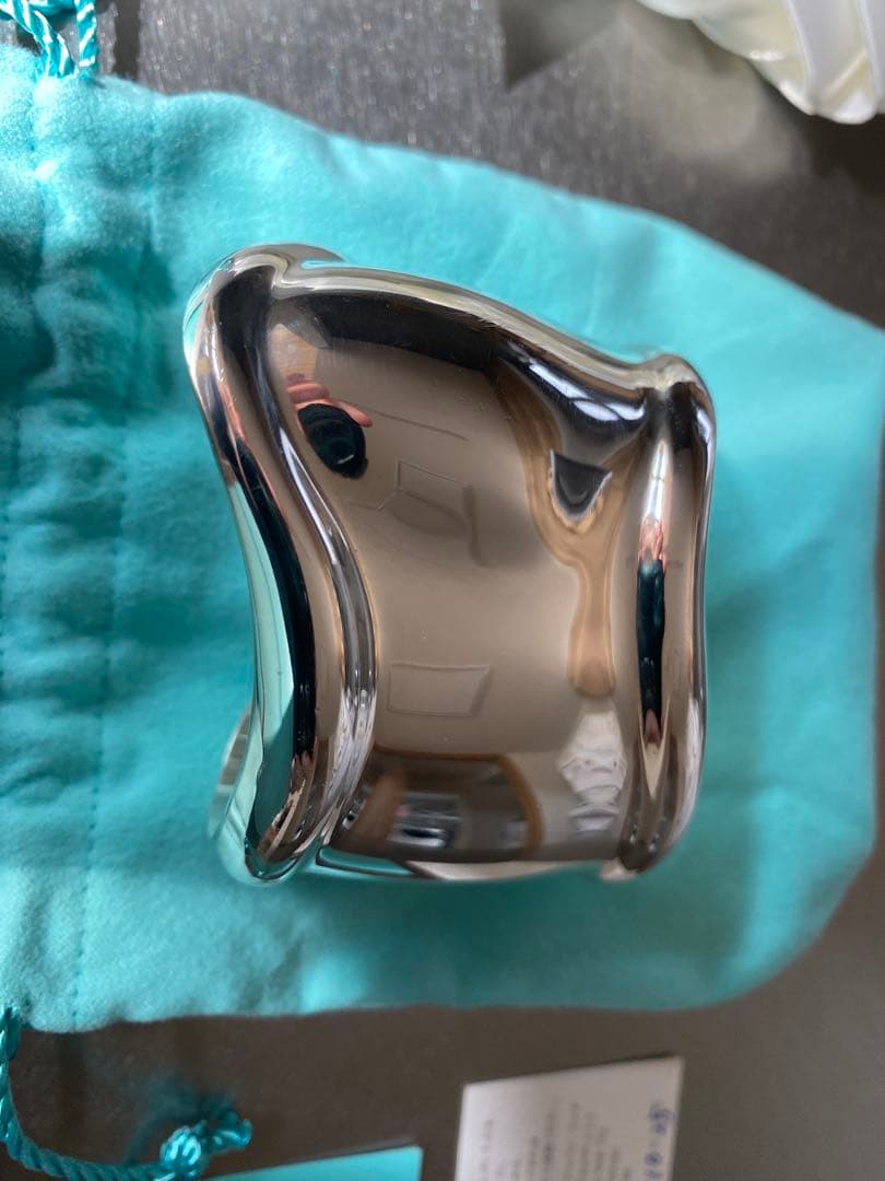 Tiffany & Co. シルバー ボーンカフ　エルサペレッティ