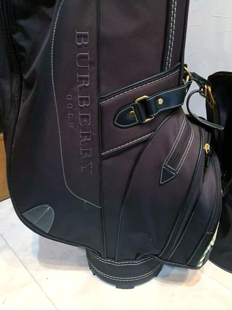 希少　完売　バーバリー　ゴルフ　キャディバッグ　メンズ　レディース