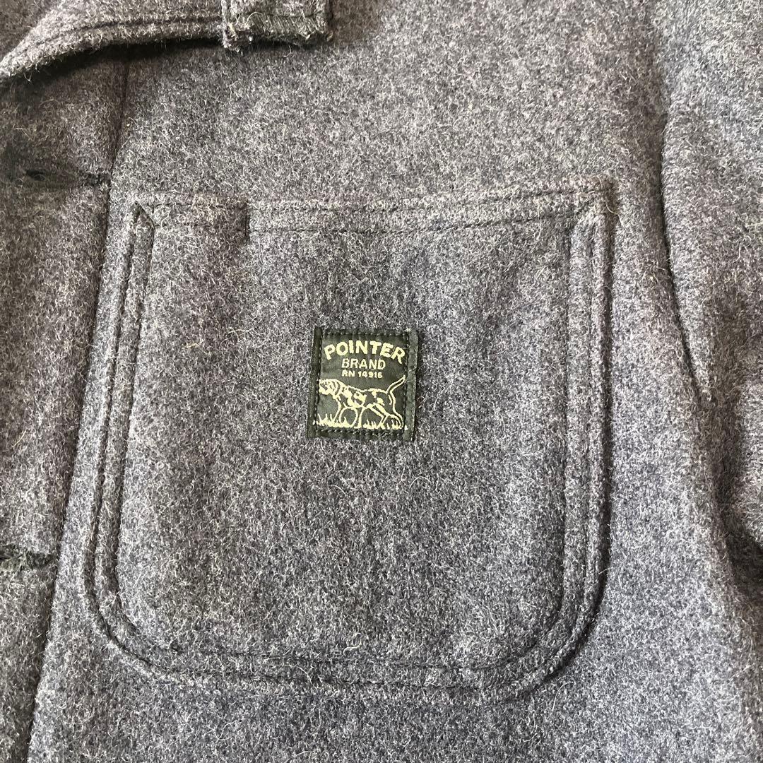 POINTER ポインター ウール カバーオール ネイビー アメリカ製