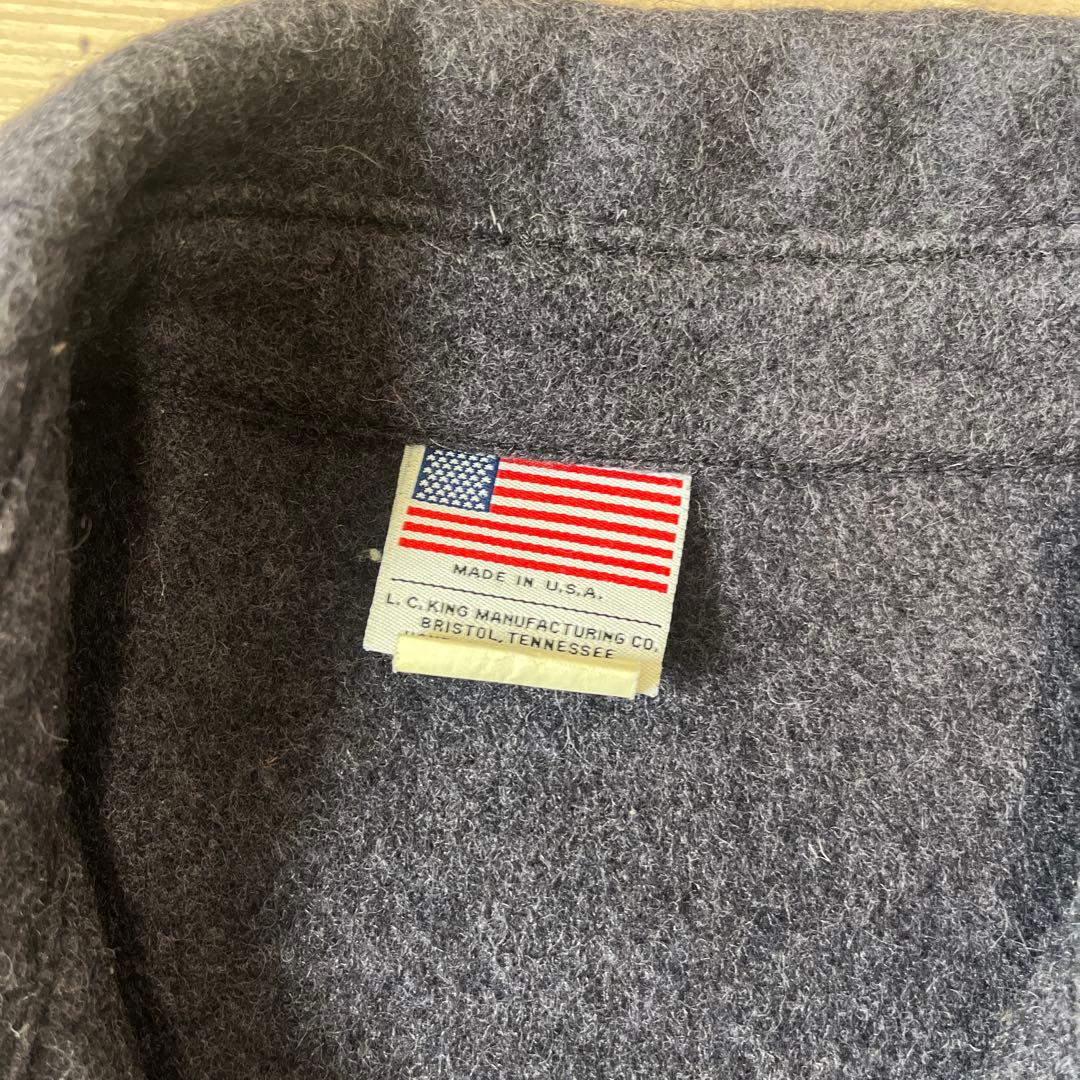 POINTER ポインター ウール カバーオール ネイビー アメリカ製