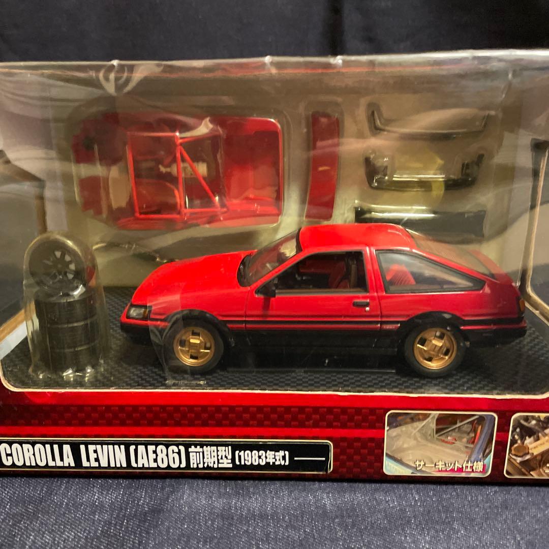 1/24 トヨタ カローラ レビン 前期型 AE86 ハチロク DISM