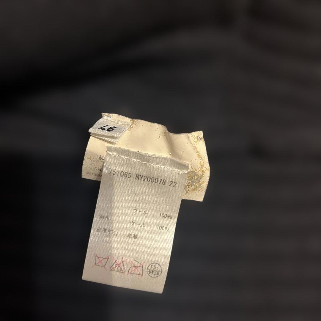 jilsander rafsimons期　ダッフルニット　ネイビー