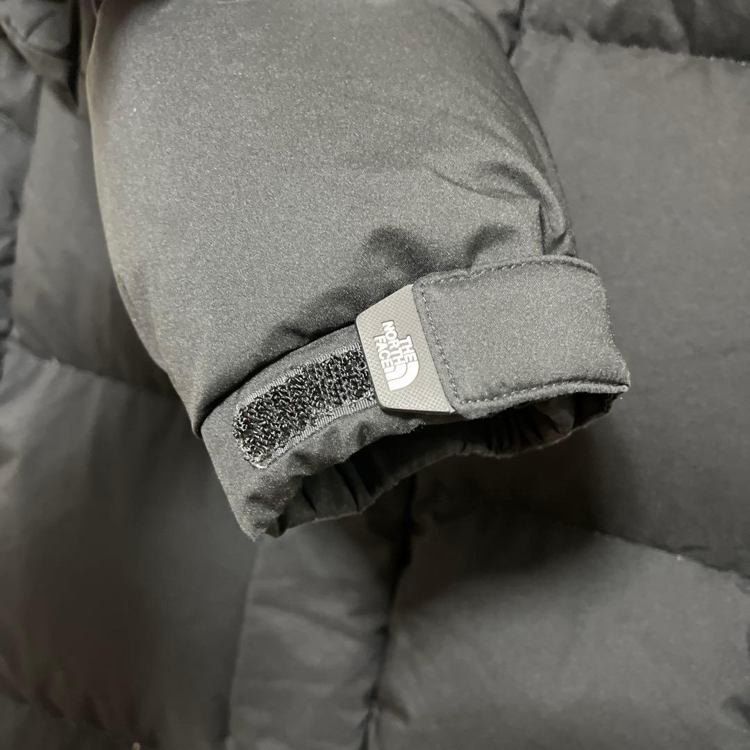 ノースフェイス ロングダウンジャケット メンズS レディースL ブラック