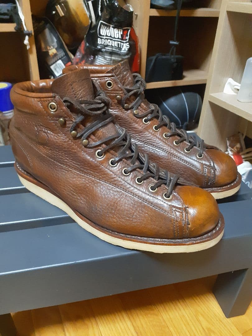 CHIPPEWA ブラウン チペワ モンキーブーツ 体感27.5cm