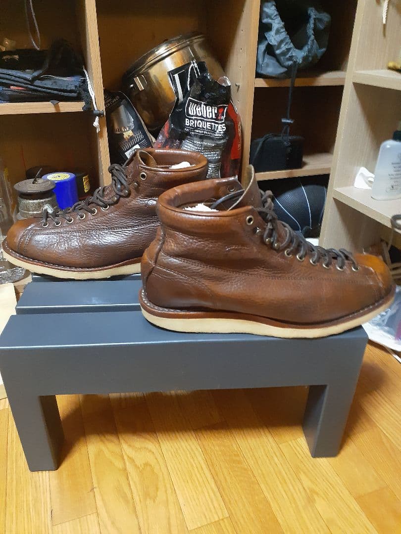 CHIPPEWA ブラウン チペワ モンキーブーツ 体感27.5cm