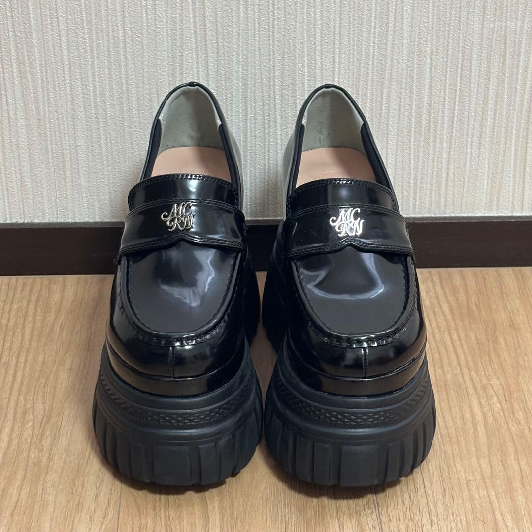 michellMacaron 厚底ローファー 使用1回 箱・保存袋あり Mサイズ