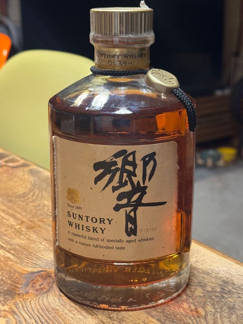 サントリー 響 17年 向獅子 裏ゴールドラベル　金キャップ　未開封 古酒