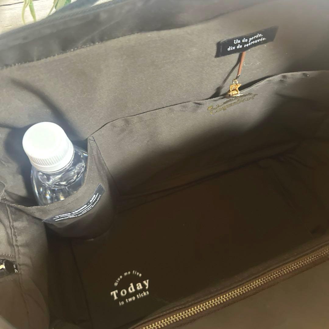 デニムリメイク　ボストン型　３way リュック　底板、ドリンクポケット付き