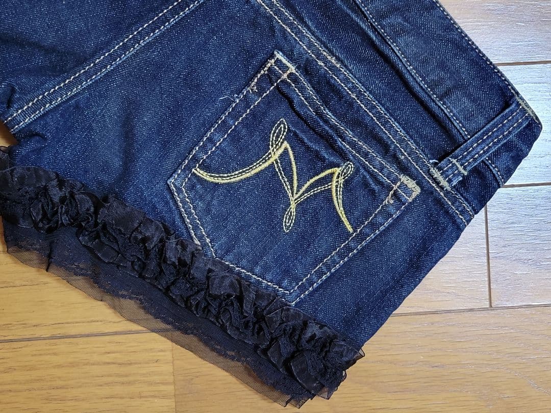 【匿名配送】 MARS Sugar Gloss デニム フリルショートパンツ