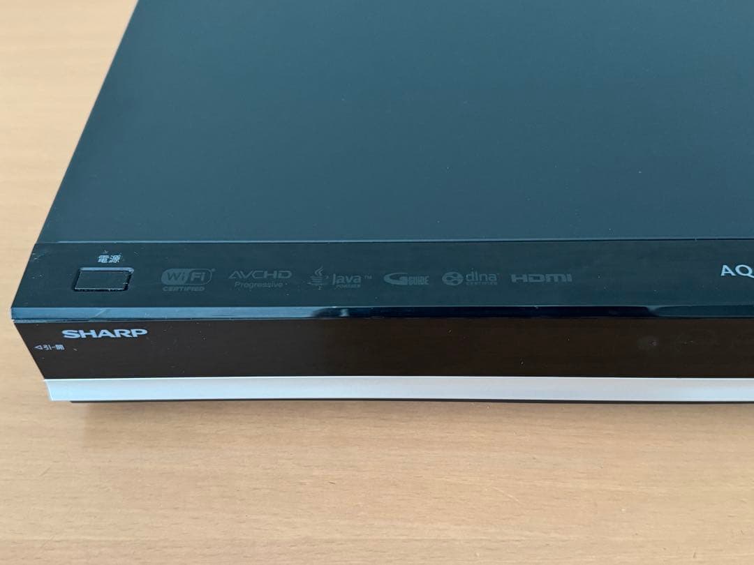 SHARP AQUOS ブルーレイディスクレコーダー　BD-W2800