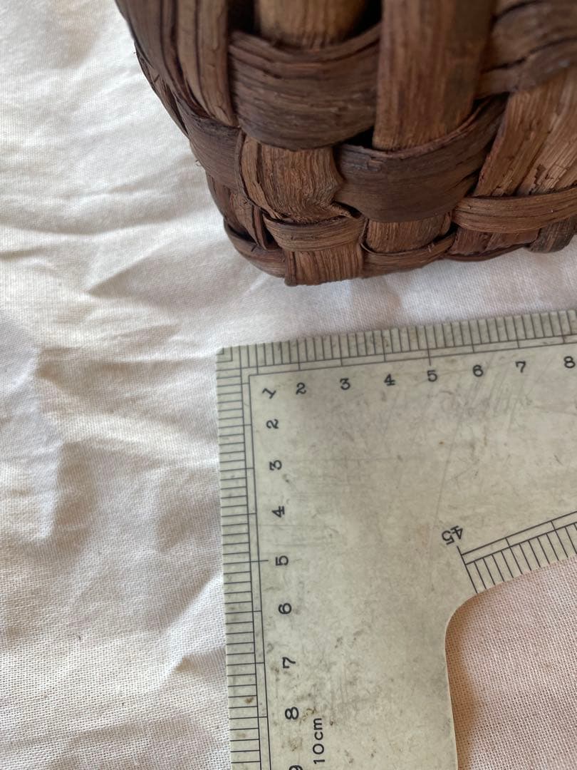 山葡萄製　編みトートバック