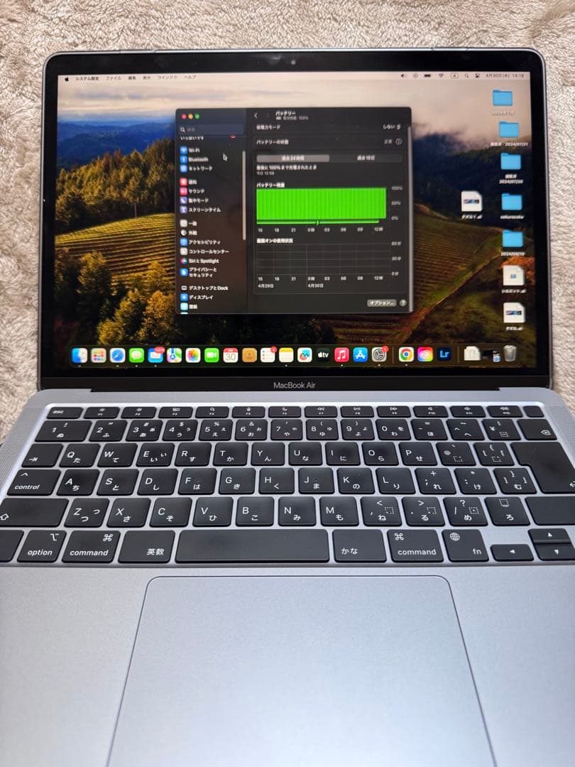 sss　MacBook Air 2020 M1 チップモデル　256GB