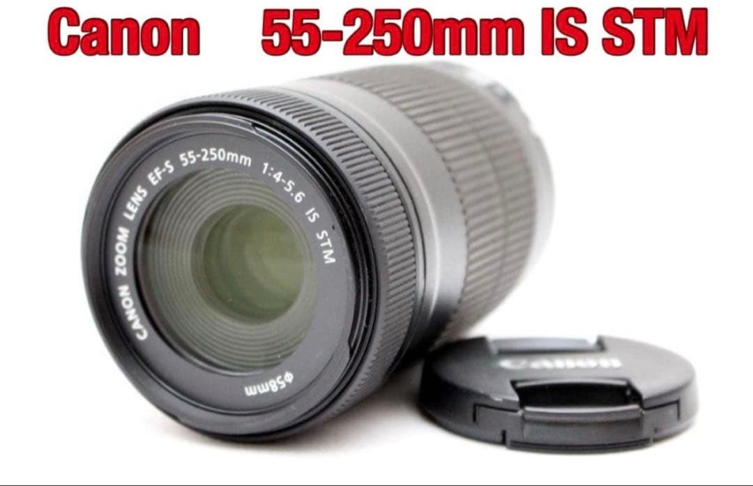 ★美品★Canon EF-S 55-250mm F4-5.6 IS STM