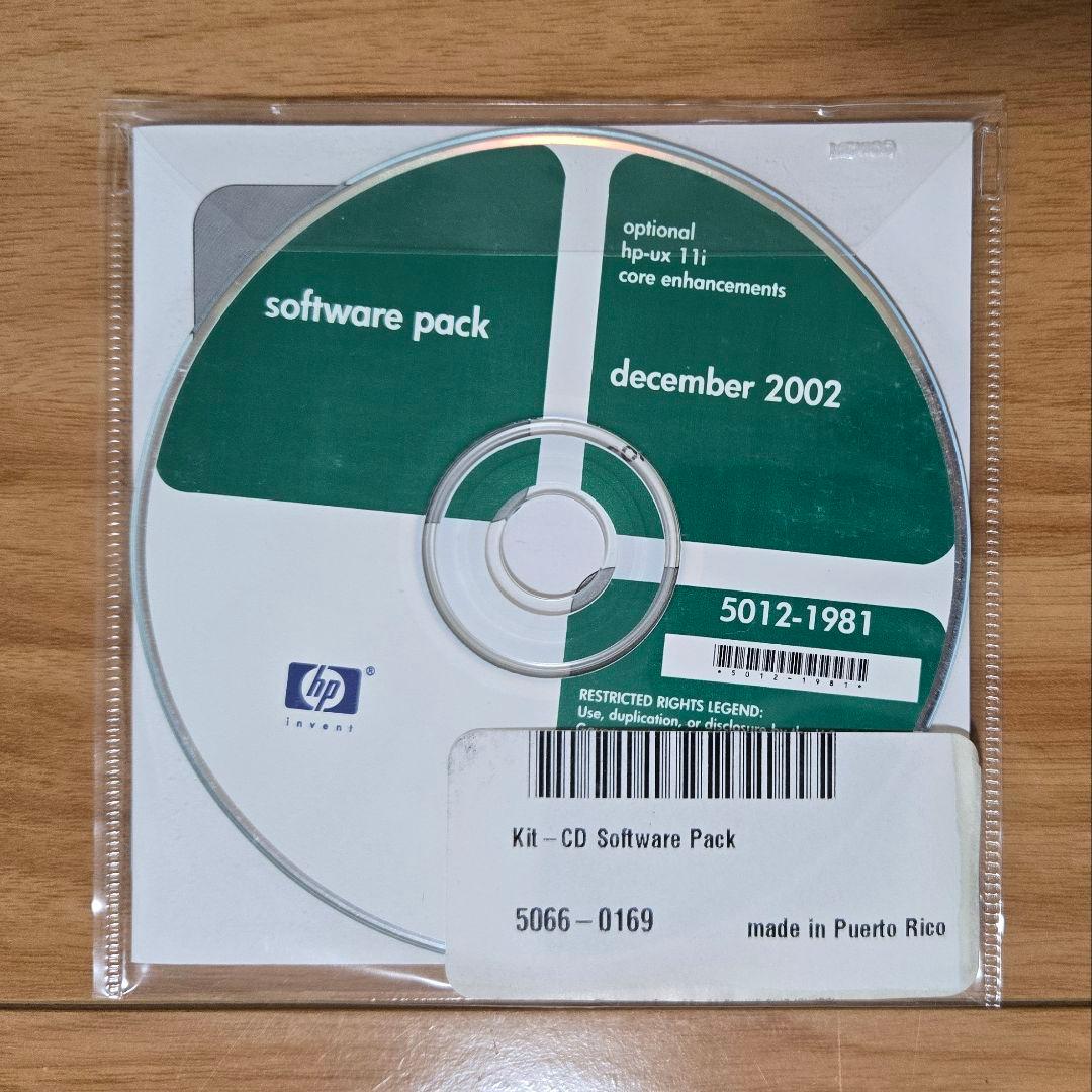 hp-ux 11i operating environment　メディア10枚