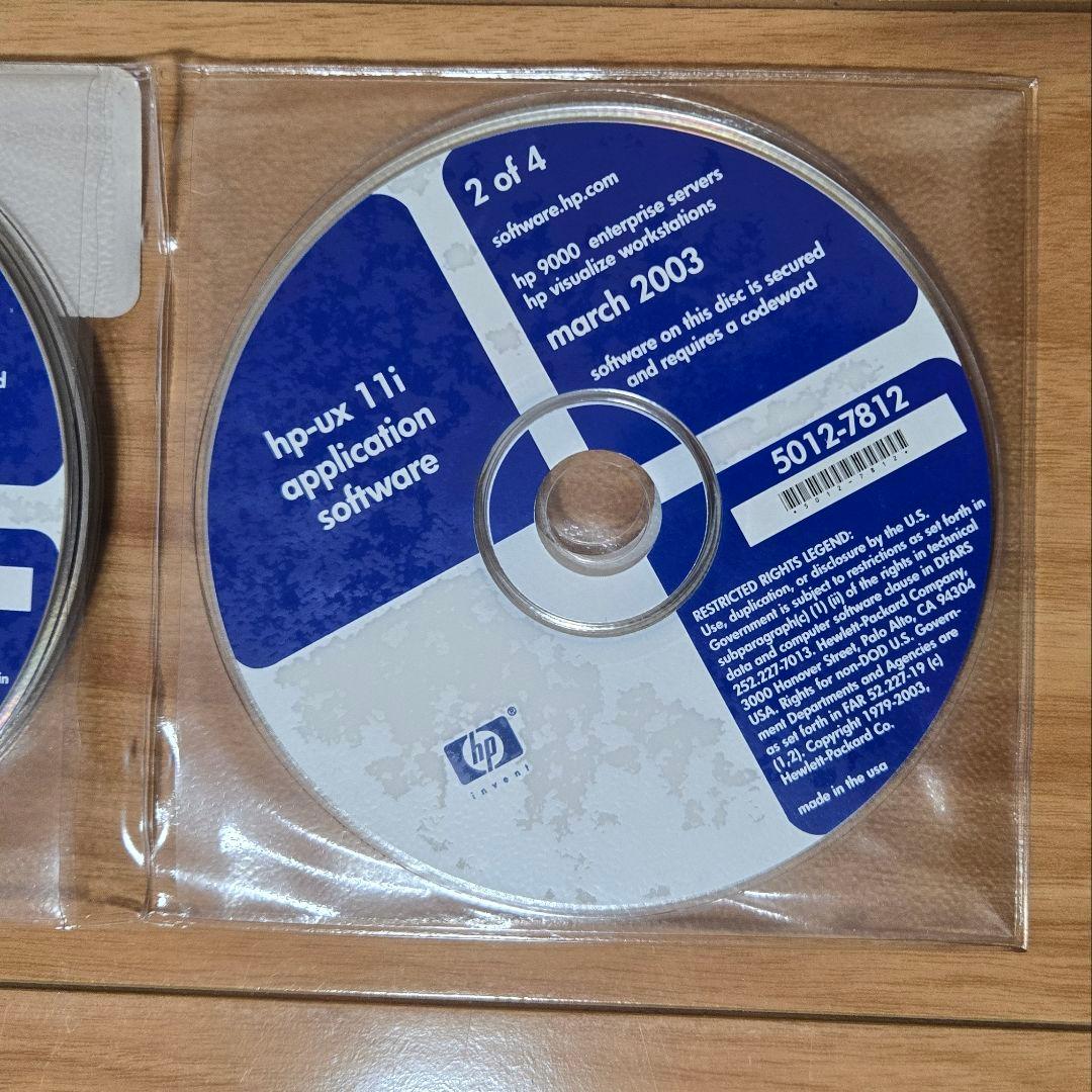 hp-ux 11i operating environment　メディア10枚