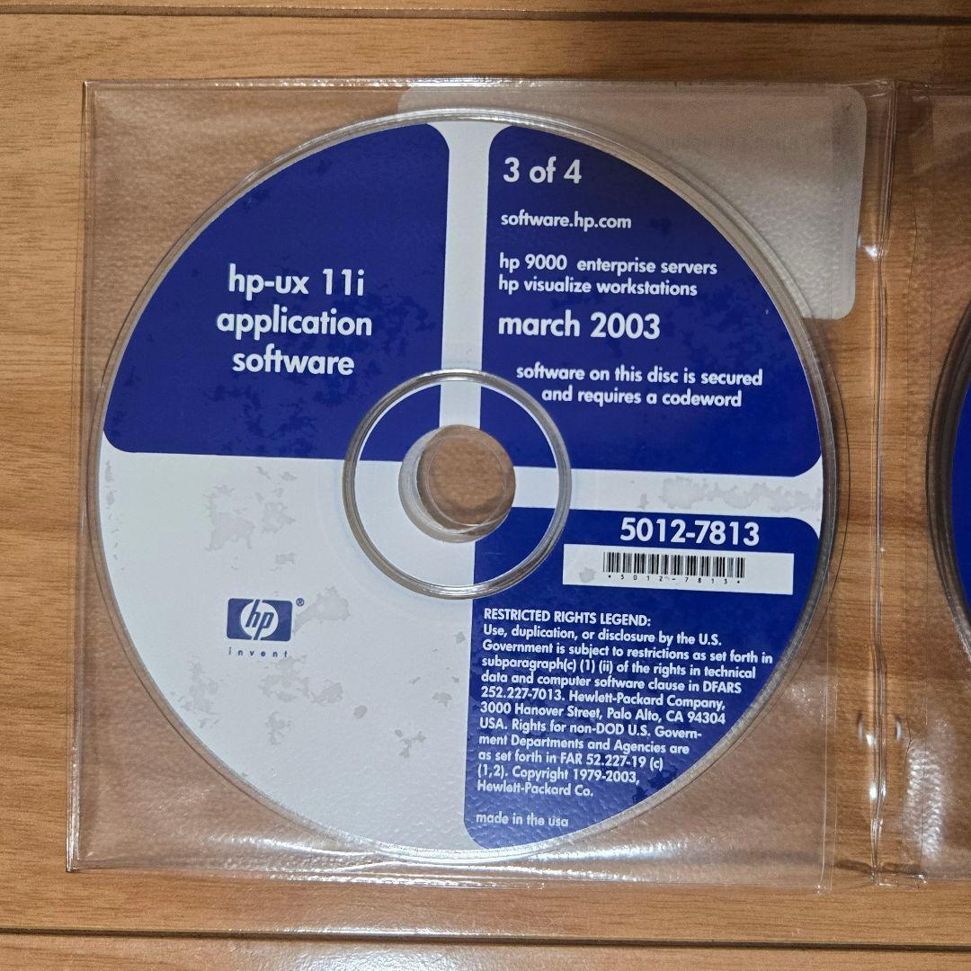 hp-ux 11i operating environment　メディア10枚