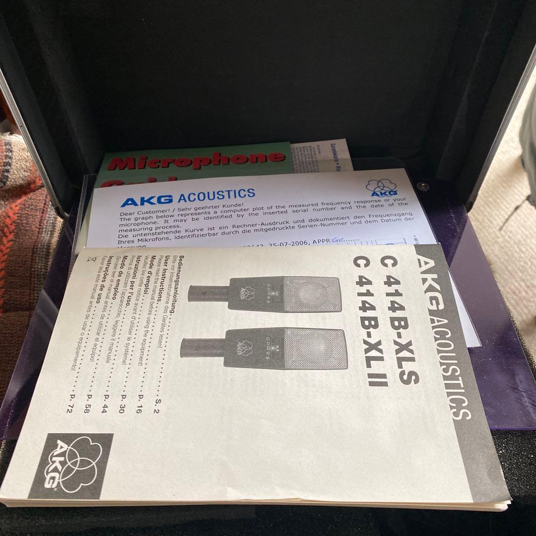 AKG C 414B コンデンサーマイク