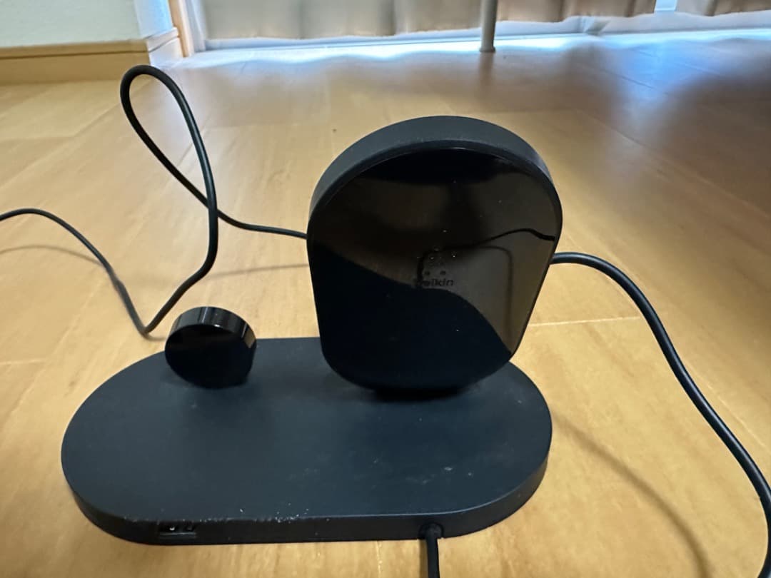 Belkin ワイヤレス充電スタンド 3in1 ブラック WIZ001dqBK