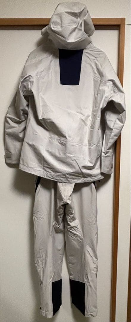TD 防水スキーウェアセット ライトグレー