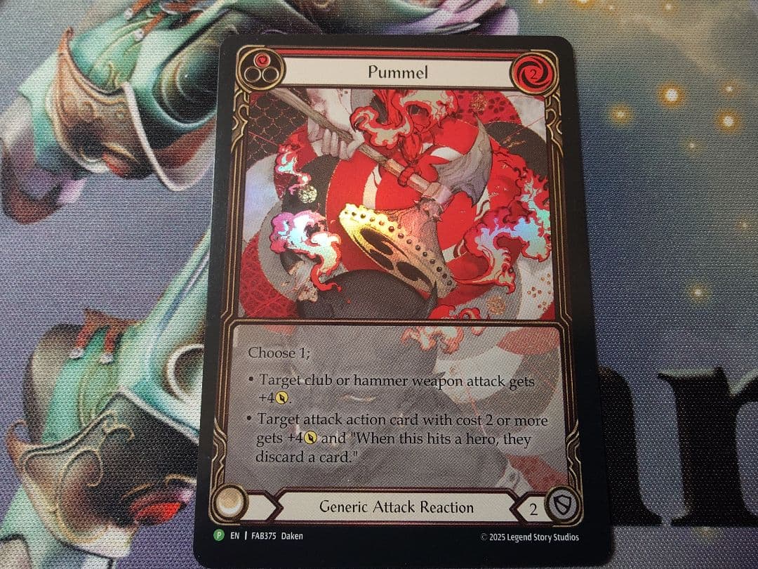 【FaB】Pummel プロモ 印刷エラー