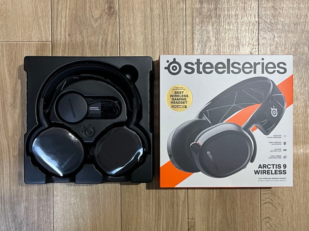 SteelSeries Arctis 9 Wireless ブラック