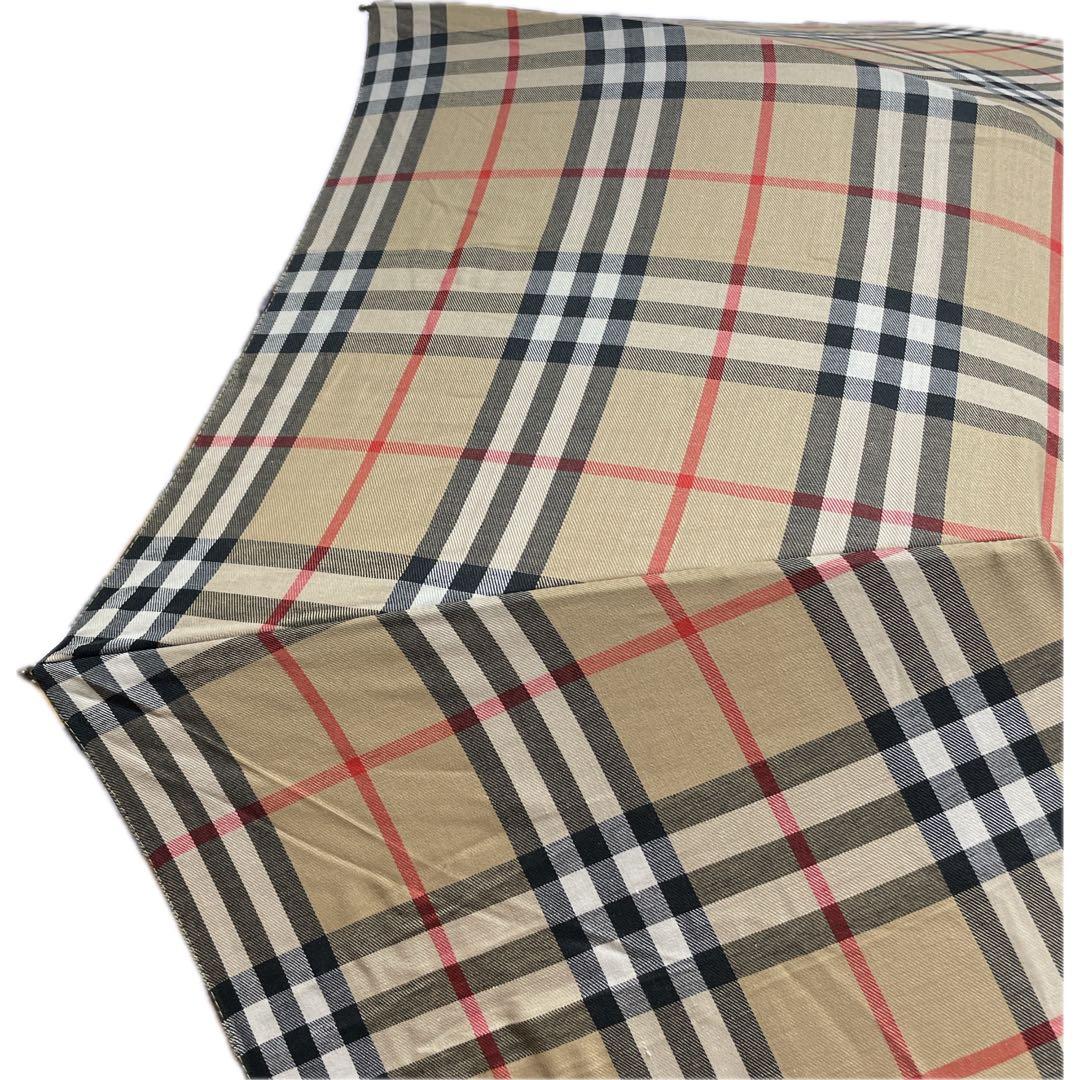 Burberrys バーバリー 折りたたみ傘 ベージュ ノバチェック