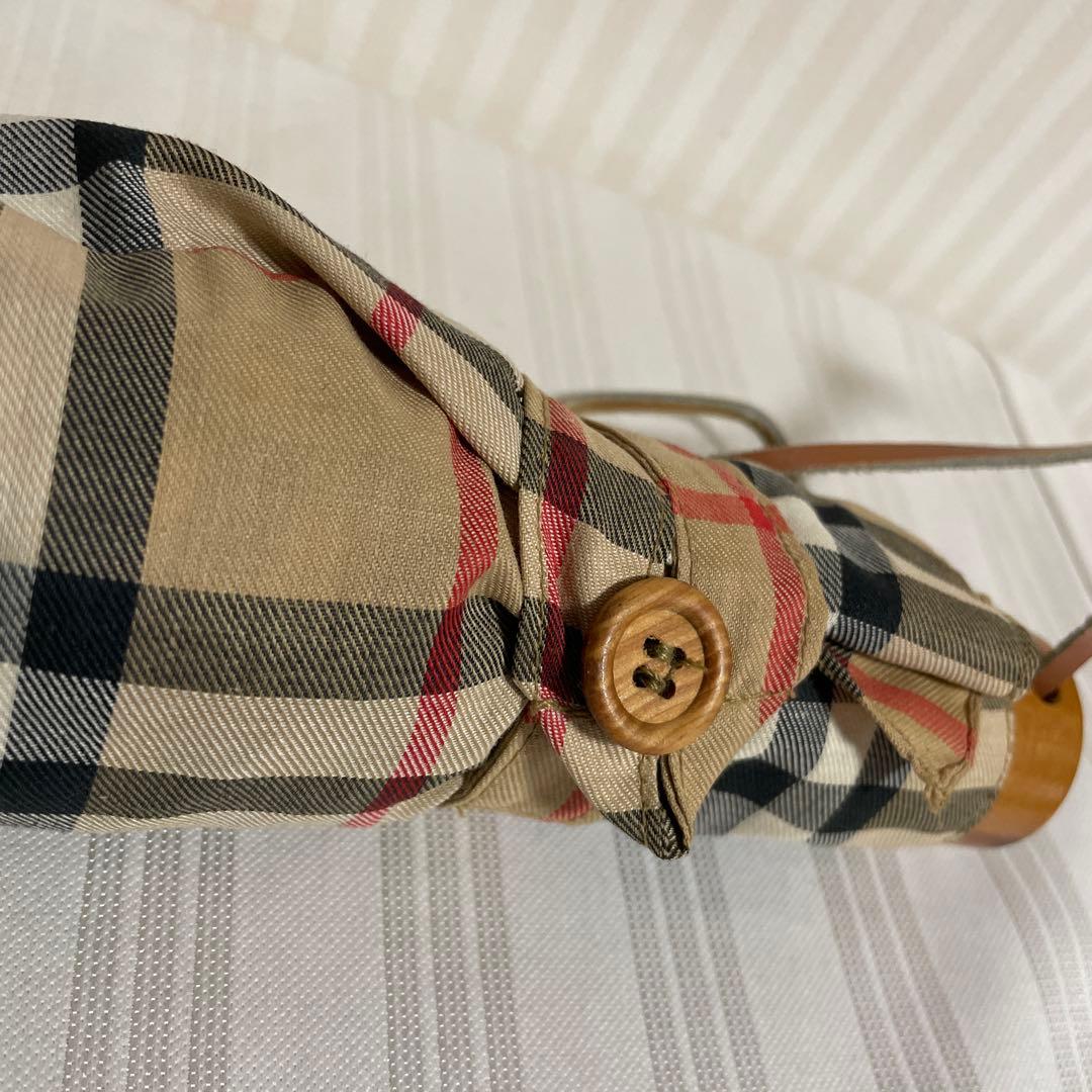 Burberrys バーバリー 折りたたみ傘 ベージュ ノバチェック