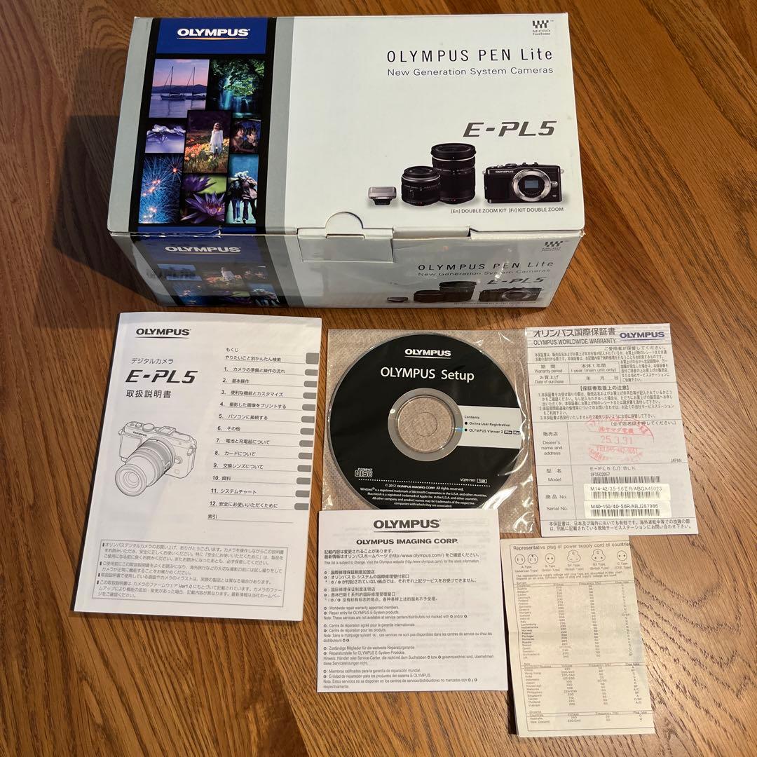 大幅値下★OLYMPUS PEN Lite E-PL5 ミラーレスカメラ