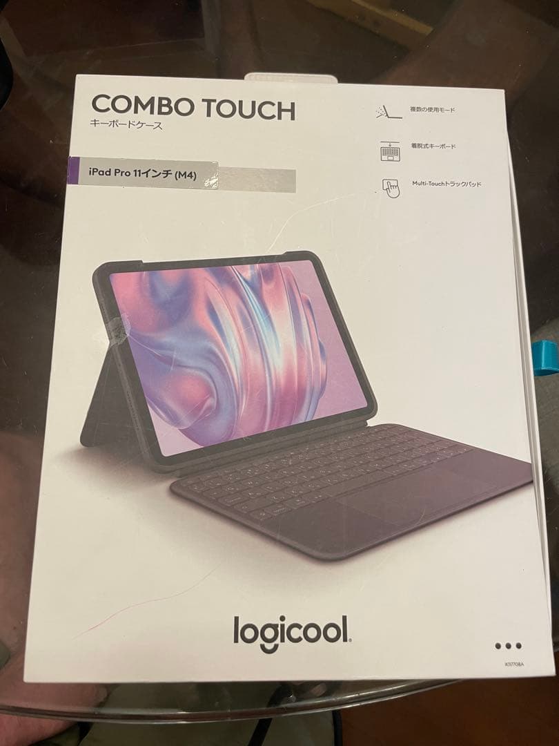 ロジクール Logicool キーボード一体型ケース iK1177GRA