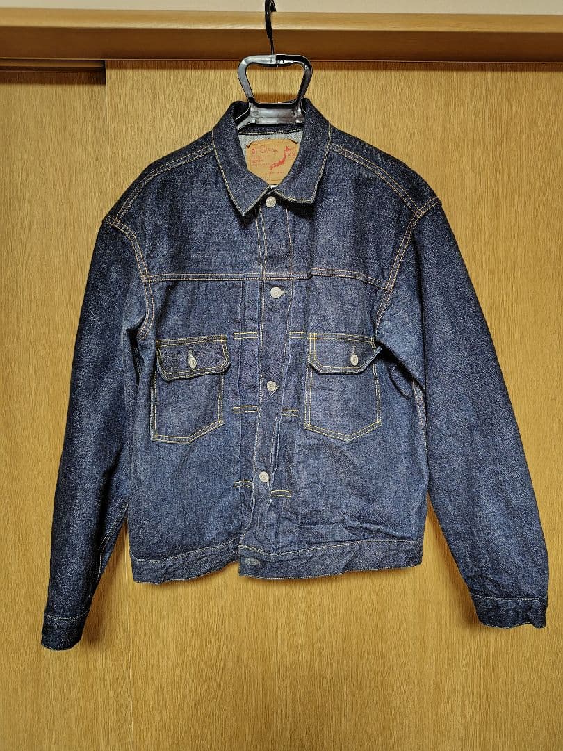 美品！オアスロウ　セカンドデニムジャケット　希少サイズ　XL