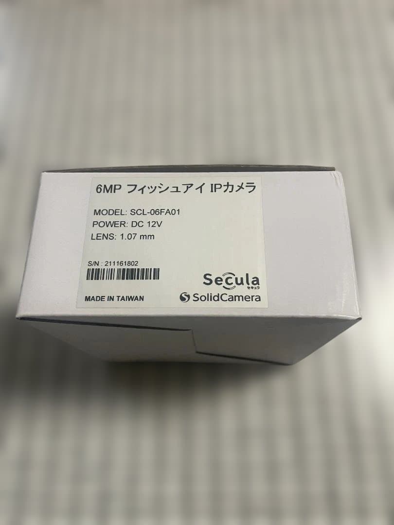 Secula 6MP IPカメラ SCL-06FA01