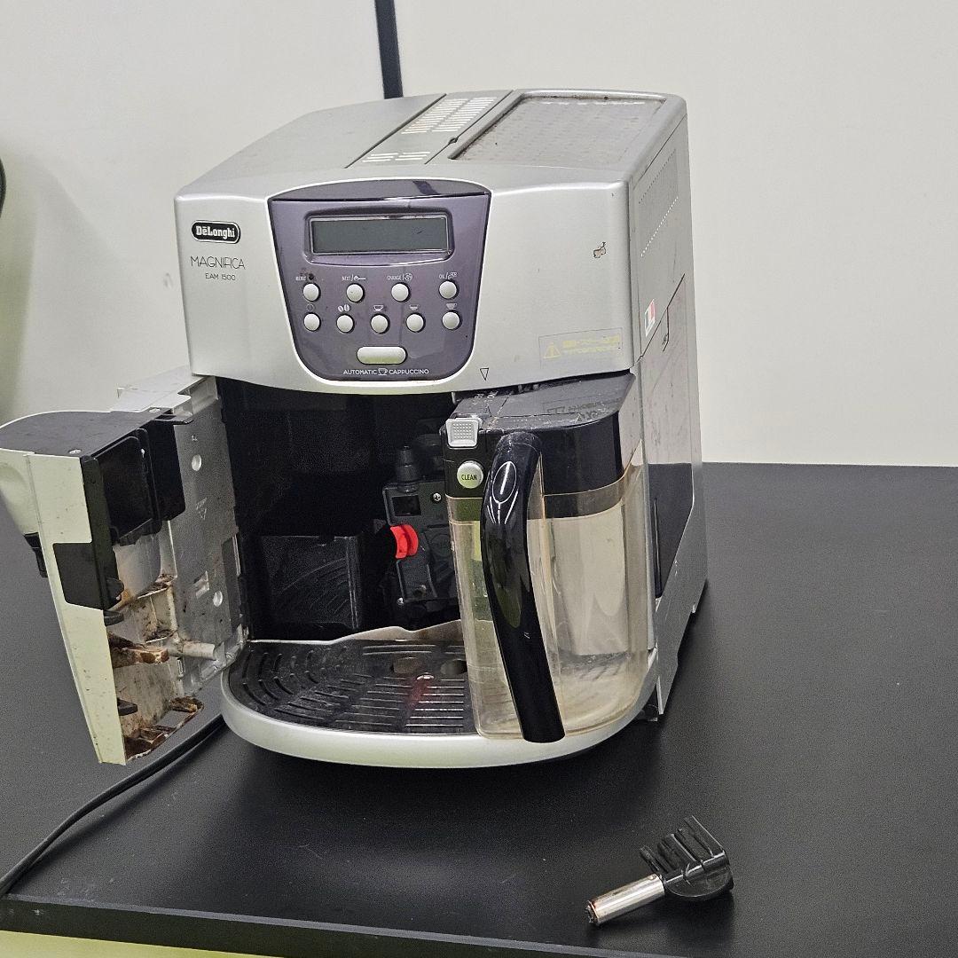 ジャンク♪デロンギ♪ESAM1500全自動エスプレッソマシン♪ミルクタンク付