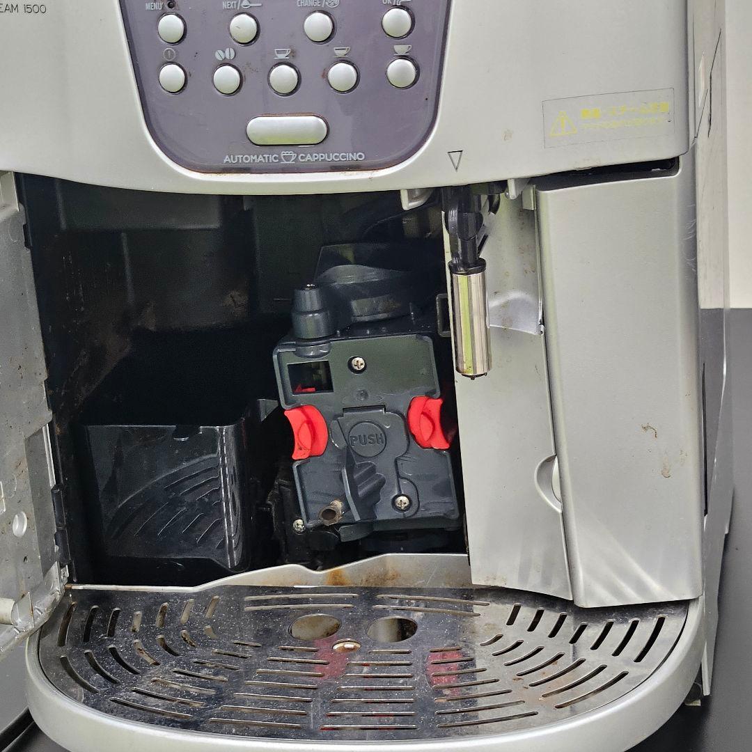 ジャンク♪デロンギ♪ESAM1500全自動エスプレッソマシン♪ミルクタンク付