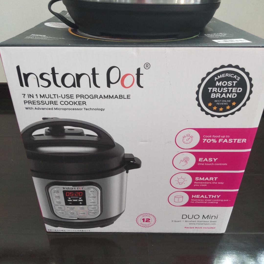 Instant Pot Duo Mini 7-in-1 電気圧力鍋