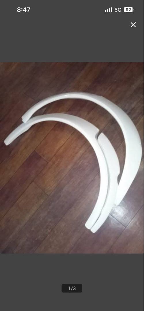 N-STYLE　JZX100クレスタ　リア専用5ｃｍＮスタオーバーフェンダー