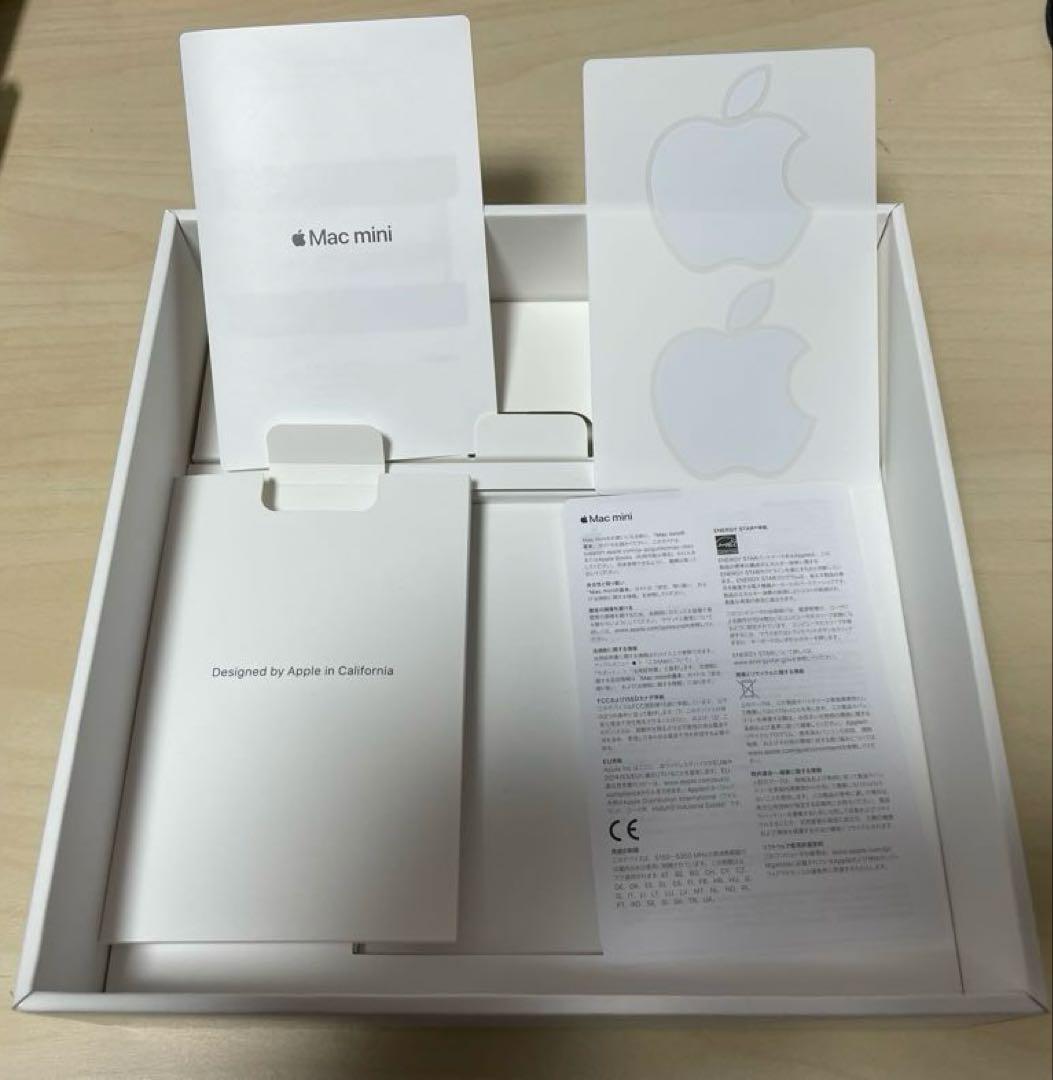 Apple Mac mini 2018 本体＋付属品